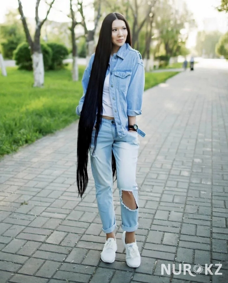 "Қыз Жібек" атанған қолаң шашты қазақ қызы жұрттың сүйіспеншілігіне бөленді (фото)